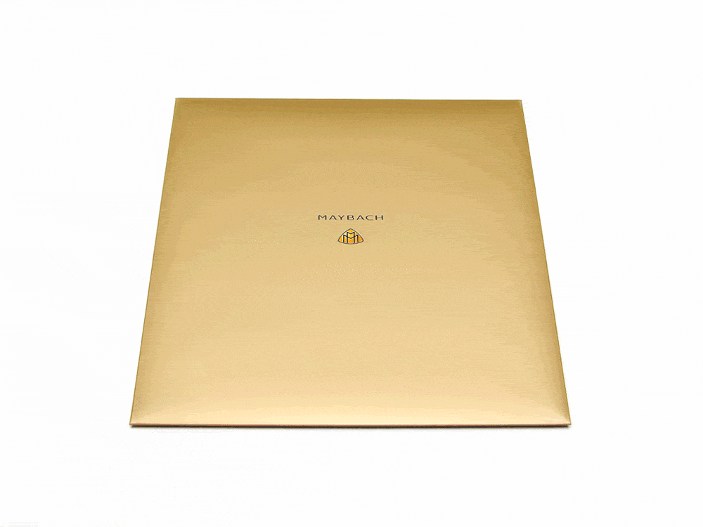 Rotating pictures of direct mail in the form of a vinyl record with printed cover